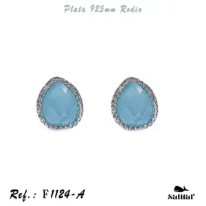 Pendiente Plata F1124-A