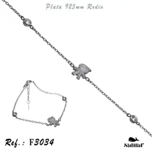 Pulsera Plata F3034