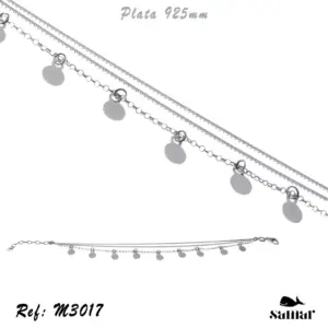 Pulsera Plata M3017
