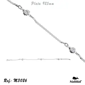 Pulsera Plata M3026