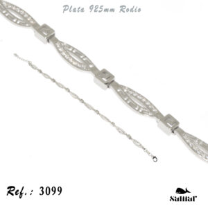 Pulseras Plata 3099