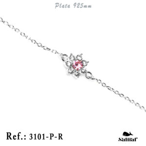Pulseras Plata 3101-P-R