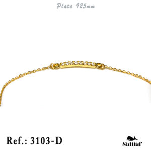 Pulseras Plata 3103-D