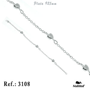 Pulseras Plata 3108