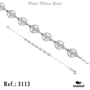 Pulseras Plata 3113
