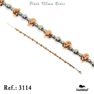 Pulseras Plata 3114