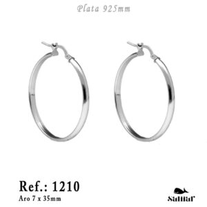 Pendiente Plata 1210