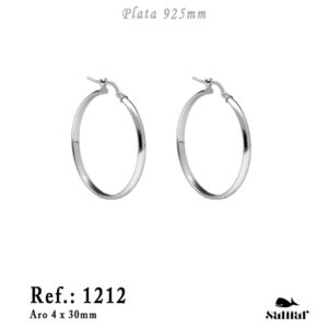 Pendiente Plata 1212