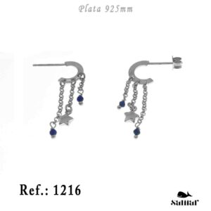 Pendiente Plata 1216