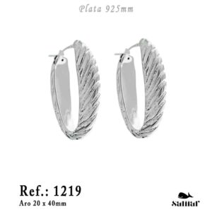 Pendiente Plata 1219