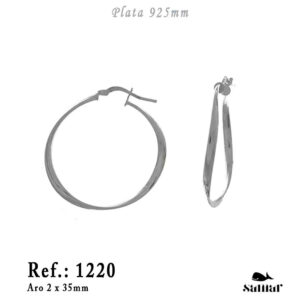 Pendiente Plata 1220