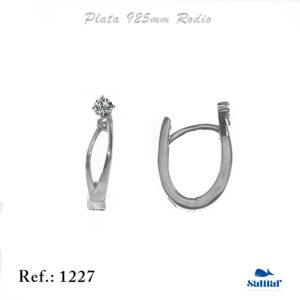 Pendiente Plata 1227