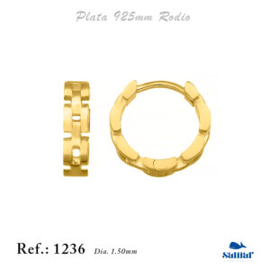 Pendiente Plata 1236