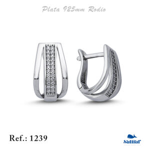 Pendiente Plata 1239