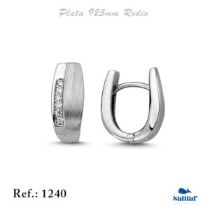Pendiente Plata 1240