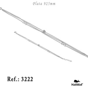 Pulsera Plata 3222